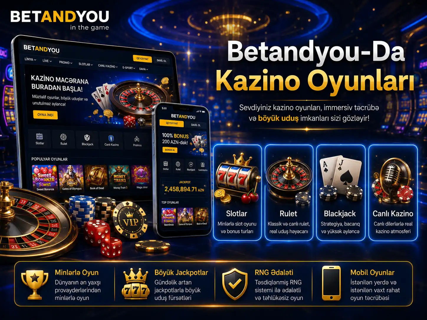 Betandyou-Da Kazino Oyunları
