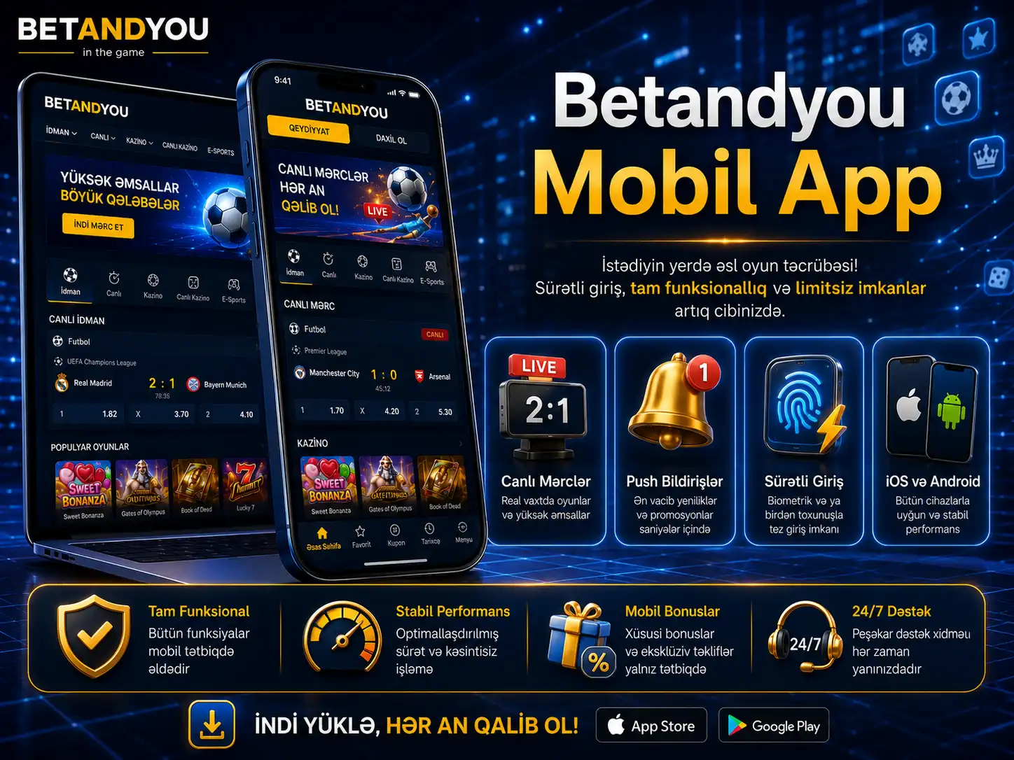 Betandyou Mobil App